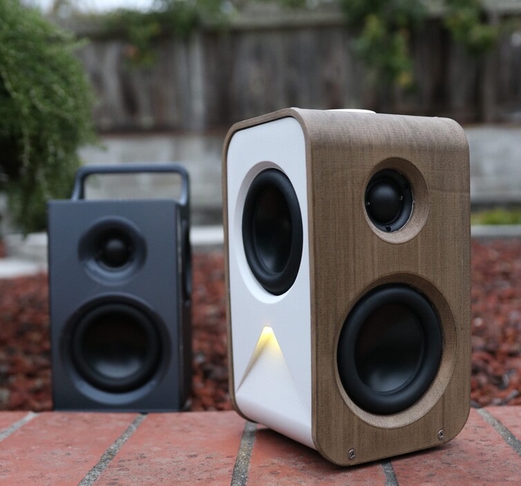 sunset sounds lumino speaker with prototype lbhf hifi bluetooth portable speaker